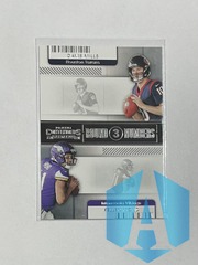 2021 Panini Contenders Davis Mills Kellen Mond Round Numbers 3 Rookie #RN-DMI